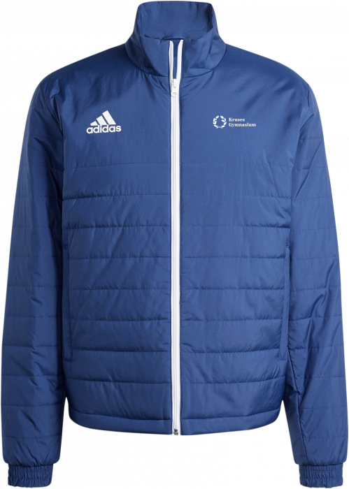 Adidas - Kruses Gymnasium Jacket - Granatowy & biały